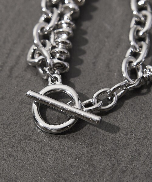 FREAK'S STORE（フリークスストア）の「レイヤードブレスレット/シルバー（ブレスレット・メンズ・その他9・ONE SIZE）」の6枚目の写真