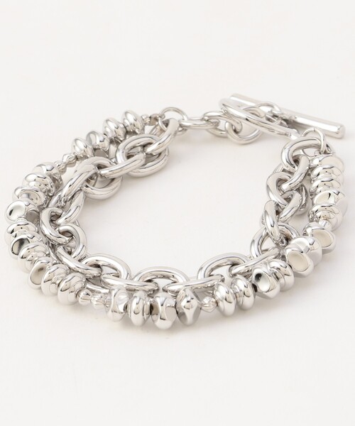 FREAK'S STORE（フリークスストア）の「レイヤードブレスレット/シルバー（ブレスレット・メンズ・その他9・ONE SIZE）」の5枚目の写真