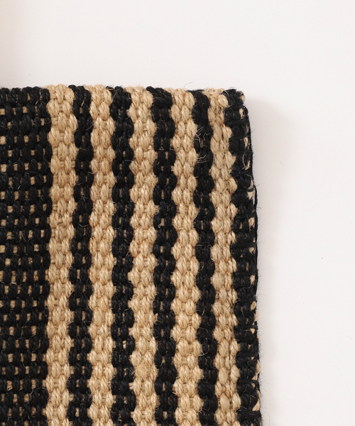 MAISON BENGAL(マイソンベンガル)の「【MAISON BENGAL/メゾン ベンガル】JUTE PORESH BAG:トートバッグ(トートバッグ・レディース・ブラック/ベージュ・FREE)」の3枚目の写真