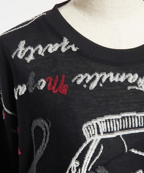 gomme（ゴム）の「ファミリーツリーJQ　バルーンＴ（Tシャツ/カットソー・レディース・ホワイト/ブラック/グレー・MEDIUM）」の16枚目の写真