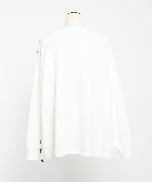 gomme（ゴム）の「ファミリーツリーJQ　バルーンＴ（Tシャツ/カットソー・レディース・ホワイト/ブラック/グレー・MEDIUM）」の22枚目の写真