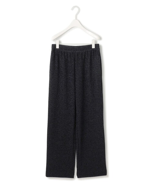 ICB(アイシービー)の「シャイニーラメジャガード セミワイドパンツ(その他パンツ・レディース・ブラック系・X-SMALL/MEDIUM/SMALL)」の7枚目の写真