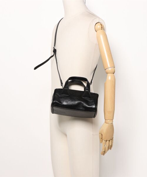 ANAP（アナップ）の「フェイクレザー モノグラム ハンドバッグ（ハンドバッグ・レディース・ホワイト/イエロー/ブラック・FREE）」の8枚目の写真