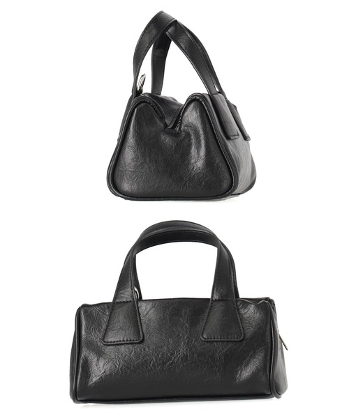 ANAP（アナップ）の「フェイクレザー モノグラム ハンドバッグ（ハンドバッグ・レディース・ホワイト/イエロー/ブラック・FREE）」の11枚目の写真