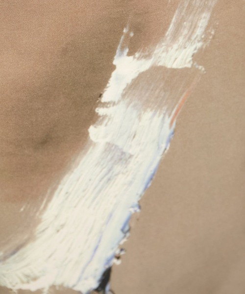 SALON adam et rope'（サロン アダム エ ロペ）の「YASUKO HIRANO ARTプリントシルクスカーフ（バンダナ/スカーフ・レディース・ダークグリーン/ライトグレー・FREE）」の14枚目の写真