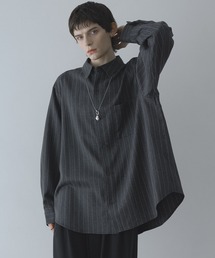 remer([)loose basic oversize shirt - heather drape / [Yx[VbNI[o[TCYVciwU[h[vj(Vc/uEX)