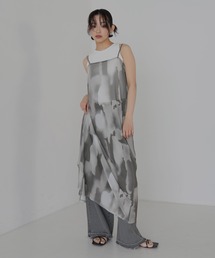 hellam | ニュアンスシアーキャミワンピース(ワンピース)