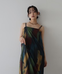 ニュアンスシアーキャミワンピース