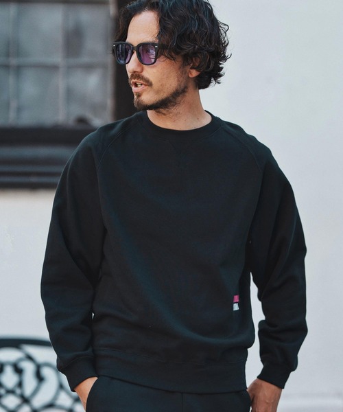 felkod（フィルコッド）の「msw1691- Double Embroidery Gusset Sweat Pullover スウェット（スウェット・メンズ・ブラック/トップグレー/ネイビー・S/M/L/XL）」の12枚目の写真