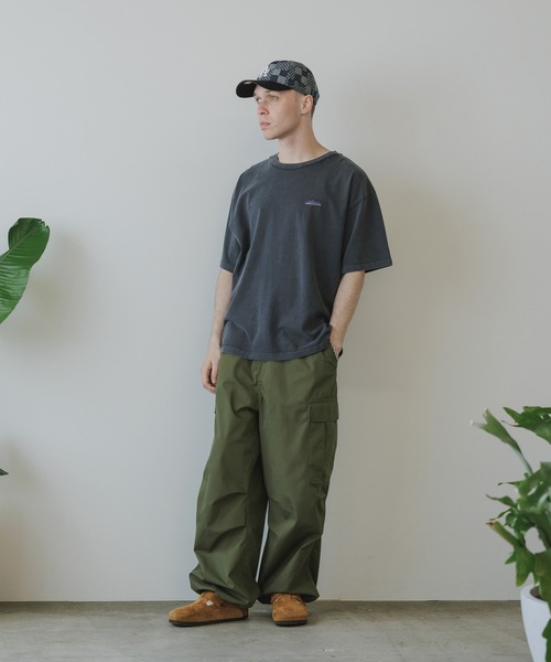 THOUSAND MILE（サウザンドマイル）の「THOUSAND MILE/サウザンドマイル SHORT SLEEVE TEE Tシャツ ウォッシュ加工（Tシャツ/カットソー・メンズ・ブラック/オフホワイト・XL/L/M/S）」の16枚目の写真