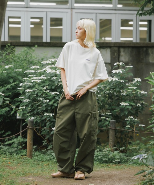 THOUSAND MILE（サウザンドマイル）の「THOUSAND MILE/サウザンドマイル SHORT SLEEVE TEE Tシャツ ウォッシュ加工（Tシャツ/カットソー・メンズ・ブラック/オフホワイト・XL/L/M/S）」の22枚目の写真