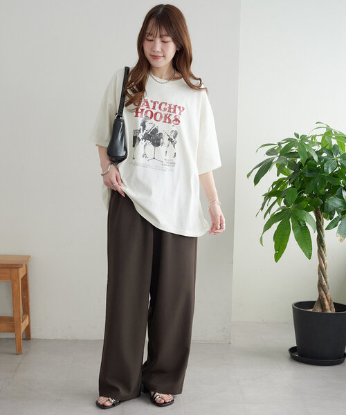 DISCOAT(ディスコート)の「【ユニセックス】ヴィンテージロックTシャツ(Tシャツ/カットソー・レディース・チャコールグレー/オフホワイト・SMALL/FREE)」の13枚目の写真