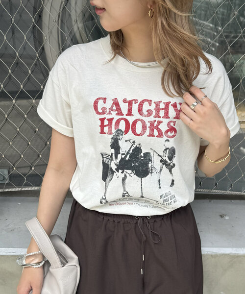 DISCOAT(ディスコート)の「【ユニセックス】ヴィンテージロックTシャツ(Tシャツ/カットソー・レディース・チャコールグレー/オフホワイト・SMALL/FREE)」の18枚目の写真