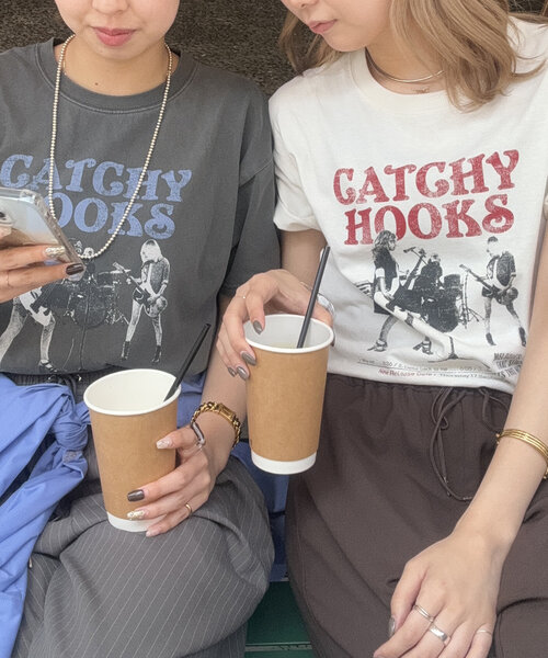 DISCOAT(ディスコート)の「【ユニセックス】ヴィンテージロックTシャツ(Tシャツ/カットソー・レディース・チャコールグレー/オフホワイト・SMALL/FREE)」の20枚目の写真