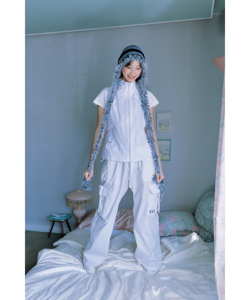 L.H.P（エルエイチピー）の「roughneck/ロフネック/JELLYFISH BEANIE（ニットキャップ/ビーニー・レディース・ブルー・F）」の3枚目の写真