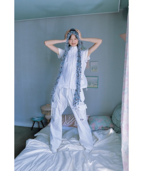 L.H.P（エルエイチピー）の「roughneck/ロフネック/JELLYFISH BEANIE（ニットキャップ/ビーニー・レディース・ブルー・F）」の6枚目の写真