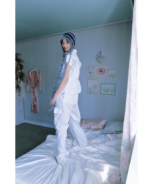 L.H.P（エルエイチピー）の「roughneck/ロフネック/JELLYFISH BEANIE（ニットキャップ/ビーニー・レディース・ブルー・F）」の7枚目の写真