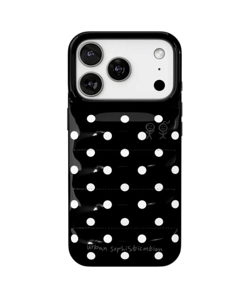 アーバンソフィスティケーション THE PUFFER CASE(PUPPY CRUSH) iPhoneケース スマホケース