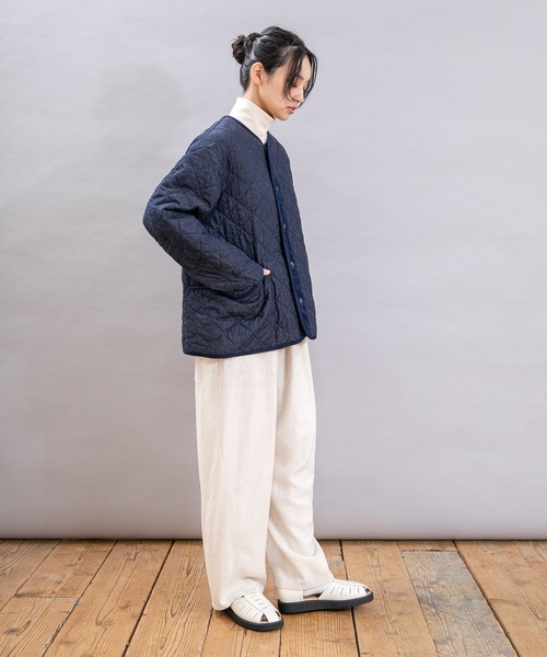 URCH RNA(アーチ アールエヌエー)の「R4354 コックさんの綿麻カルゼパンツ(その他パンツ・レディース・オートミール/モカ/グリーン/ブラック・FREE)」の19枚目の写真