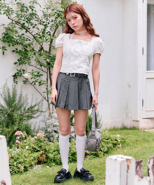 ブラウス シャツ コンパクトガーリーブラウス レディース コンパクトガーリーブラウス（シャツ/ブラウス）｜OLIVE des