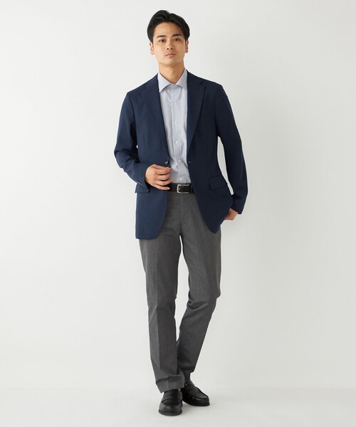 SHIPS Colors(シップス カラーズ)の「SHIPS Colors:SMART TECH(R) ノーアイロン セミワイドカラー シャツ(ビジネスシャツ・メンズ・ロイヤルブルー/ダークブルー/ホワイト・SMALL/MEDIUM/LARGE/X-LARGE)」の22枚目の写真