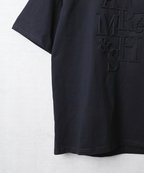 SWITCH BY ARCH(スイッチバイアーチ)の「【ARC】【SWITCH by ARCH】エンボス ロゴ Tシャツ(Tシャツ/カットソー・レディース・ブラック/グレイッシュベージュ/ホワイト・FREE)」の21枚目の写真