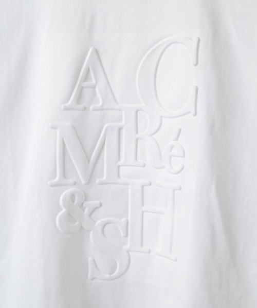 SWITCH BY ARCH(スイッチバイアーチ)の「【ARC】【SWITCH by ARCH】エンボス ロゴ Tシャツ(Tシャツ/カットソー・レディース・ブラック/グレイッシュベージュ/ホワイト・FREE)」の10枚目の写真