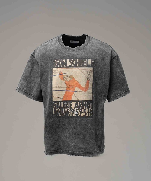 UNISEX》【ART SERIES】「Egon Schiele」Prime-Over Crew Neck T