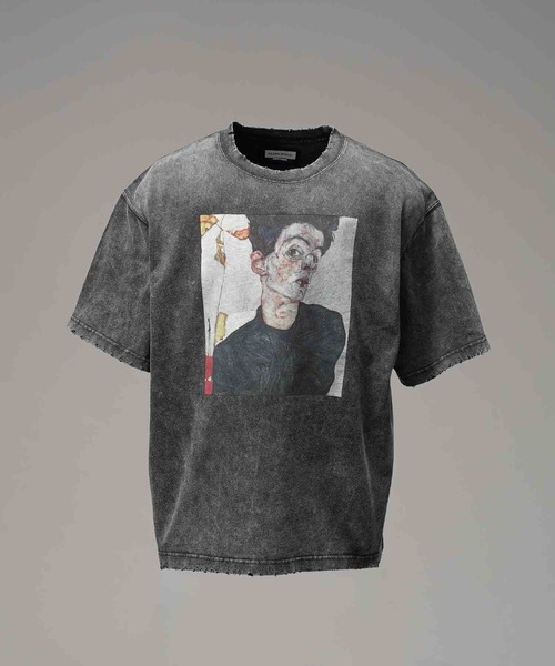 UNISEX》【ART SERIES】「Egon Schiele」Prime-Over Crew Neck T UNISEX》【ART SERIES】「Egon Schiele」Prime-Over Crew Neck T