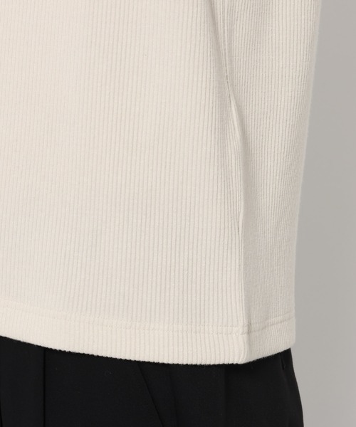 LURAKU（ルラク）の「【LURAKU】Smooth Rib Tank top / スムースリブタンクトップ（タンクトップ・メンズ・オフホワイト/ブラック・M/L）」の12枚目の写真