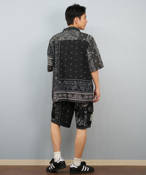 RVCA/ルーカ ショートパンツ バンダナ柄 セットアップ対応