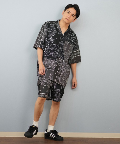 M.A.D SPORTS バンダナ柄　ボードショーツ M.A.D SPORTS バンダナ柄 ボードショーツ