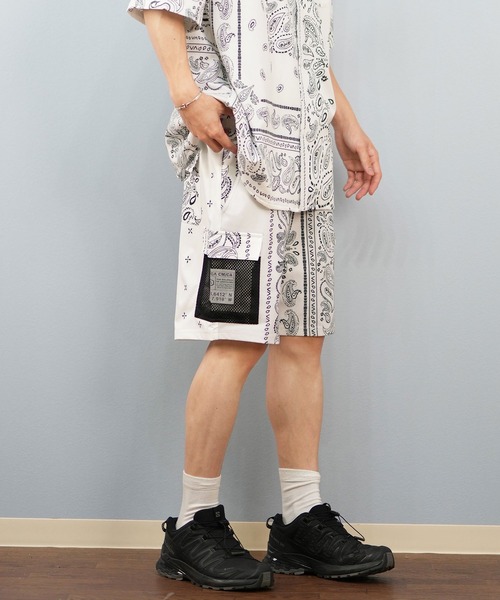 windandsea バンダナ柄ショーツ windandsea バンダナ柄ショーツ windandsea バンダナ柄ショーツ