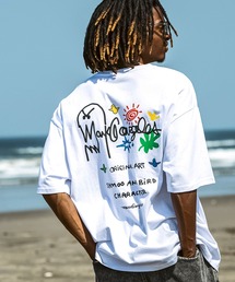 【WEB・直営店限定】MARK GONZALES ARTWORK COLLECTION(マーク ゴンザレス)バックプリント バックロゴ 半袖Tシャツ ロゴTシャツ 3type/4colors