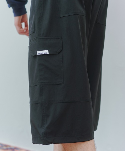 MAISON CLUB(メゾンクラブ)の「【MAISON CLUB】Odd Length Over Cargo Pants KKP/ 七分丈オーバーカーゴパンツ クロップドパンツ(カーゴパンツ・メンズ・グレー/ブラック/カーキ・M/L/XL)」の13枚目の写真