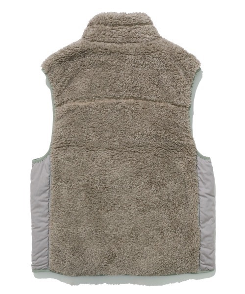KRIFF MAYER Lady's Collection（クリフメイヤーレディースコレクション）の「【軽い・暖かい】シャギーボアベスト（ベスト・レディース・ネイビー/ブラック/カラフル/グリーン/ブラウン/グレー/ナチュラル・LARGE/MEDIUM）」の18枚目の写真