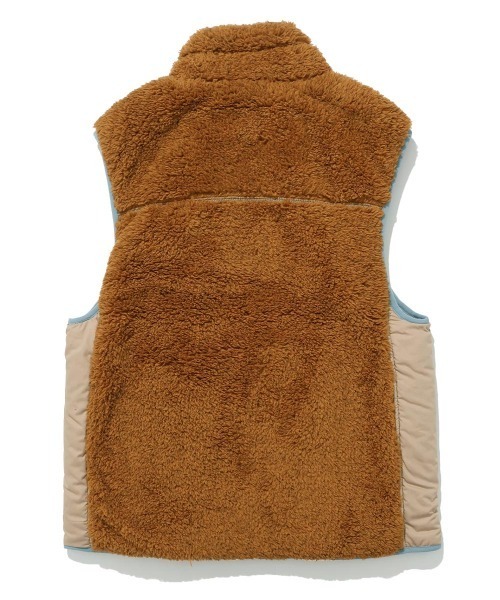 KRIFF MAYER Lady's Collection（クリフメイヤーレディースコレクション）の「【軽い・暖かい】シャギーボアベスト（ベスト・レディース・ネイビー/ブラック/カラフル/グリーン/ブラウン/グレー/ナチュラル・LARGE/MEDIUM）」の19枚目の写真