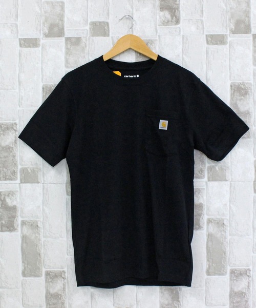 Carhartt（カーハート）の「リラックスフィット BIGロゴ バックプリント グラフィックTシャツ Relaxd Fit Lightweight Short-Sleeve Pocket C Graphic T-Shirt（Tシャツ/カットソー・メンズ・ベージュ/ブラック/グレー/ブルー・S/M/L/XL）」の5枚目の写真