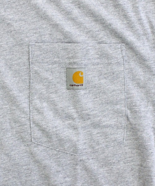 Carhartt（カーハート）の「リラックスフィット BIGロゴ バックプリント グラフィックTシャツ Relaxd Fit Lightweight Short-Sleeve Pocket C Graphic T-Shirt（Tシャツ/カットソー・メンズ・ベージュ/ブラック/グレー/ブルー・S/M/L/XL）」の12枚目の写真