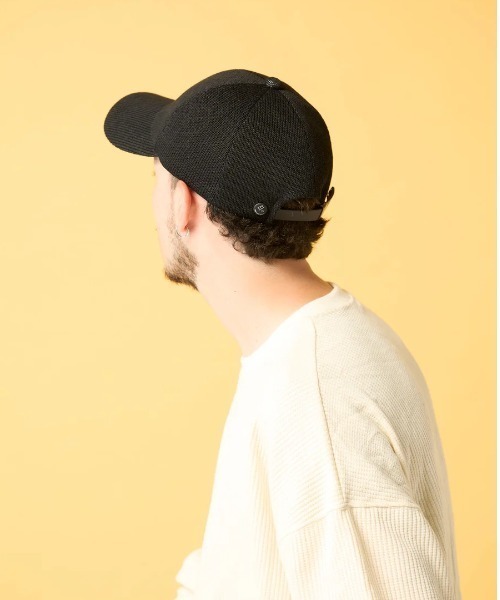CPH（シーピーエイチ）の「CPH/シーピーエイチ/Deep 6 panel cap/StrowYarnThermo（キャップ・メンズ・ブラック・F）」の5枚目の写真