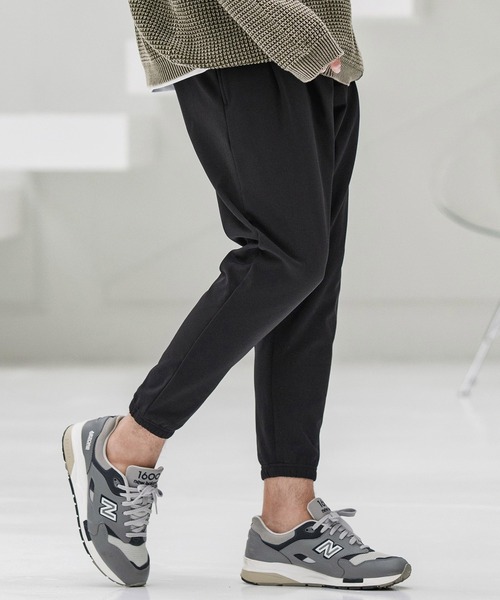 CAMBIO(カンビオ)の「mp13859-Back Fleece Stretch Nylon Balloon Silhouette Jogger Pants ナイロンジョガーパンツ(その他パンツ・メンズ・グレー/ブラック/ダークカーキ・S/M/L)」の21枚目の写真