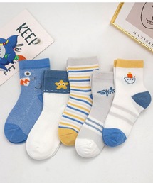 REBALANCE（リバランス）の「春夏用キッズソックス5足セット（ソックス/靴下・キッズ）」