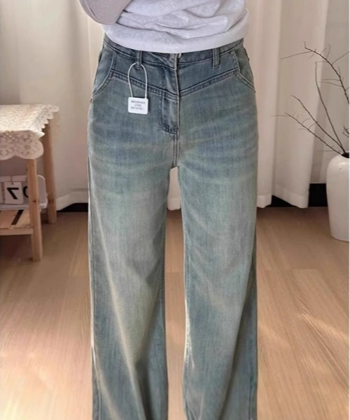 REBALANCE(リバランス)の「レトロデニムパンツ(デニムパンツ・レディース・A・X-LARGE/MEDIUM/LARGE)」の5枚目の写真