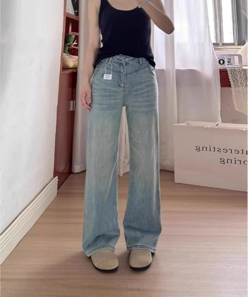 REBALANCE(リバランス)の「レトロデニムパンツ(デニムパンツ・レディース・A・X-LARGE/MEDIUM/LARGE)」の7枚目の写真