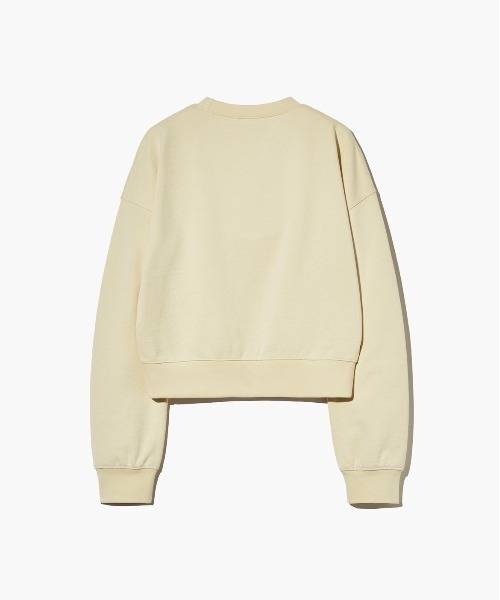 W CLASSIC LOGO CROP SWEATSHIRT Mサイズ W CLASSIC LOGO CROP SWEATSHIRT