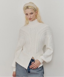 ノートルエモアNOTREemor émor handmade knit tops NOTRE emor（ノートルエモア） ニット セーター emor handmade knit