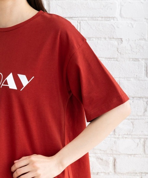 tシャツ FONTLAB WEEKENDロゴTシャツ レディース セール】FONTLAB WEEKENDロゴTシャツ（Tシャツ/カットソー