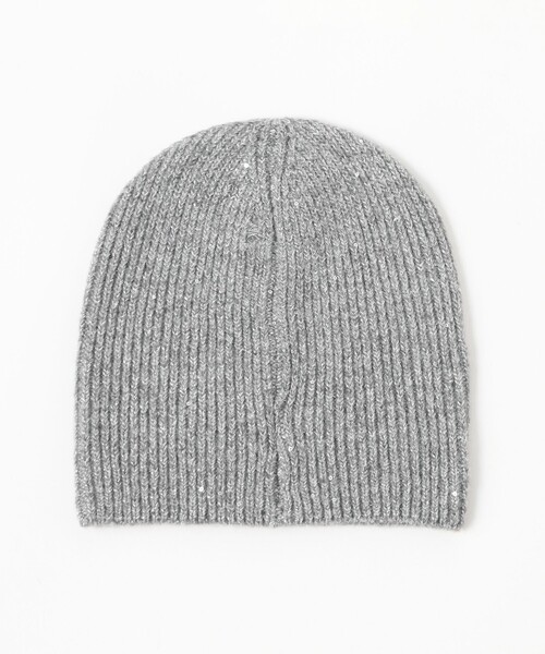 Ray BEAMS（レイビームス）の「スパンコール ビーニー 25（ニットキャップ/ビーニー・レディース・ブラック/グレー/オリーブ・ONE SIZE）」の7枚目の写真