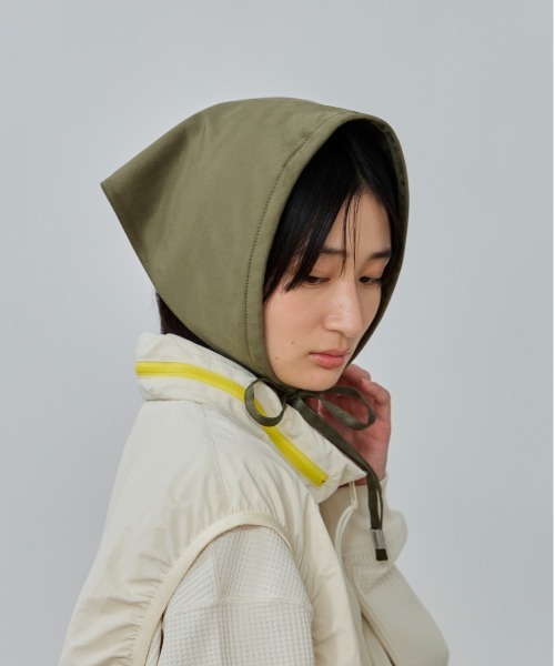 OVERRIDE（オーバーライド）の「OVERRIDE  SUEDE&LEATHER BABUSHKA SGP / オーバーライド（ハット・レディース・ライトベージュ/オリーブ/ブラック/ブラウン・FREE）」の19枚目の写真