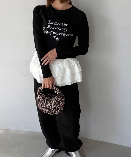SANSeLF(サンセルフ)の「【SANSeLF】パフィーハンドバッグ アニマル柄 パッファーバッグ saa25a019(ハンドバッグ・レディース・ライトベージュ/ベージュ・FREE)」の11枚目の写真